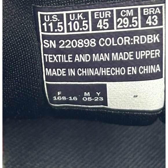 Skechers Men's Shoes Go Run Lite - Anchorage 220898 Red Black size 11.5 US - Picture 7 of 8